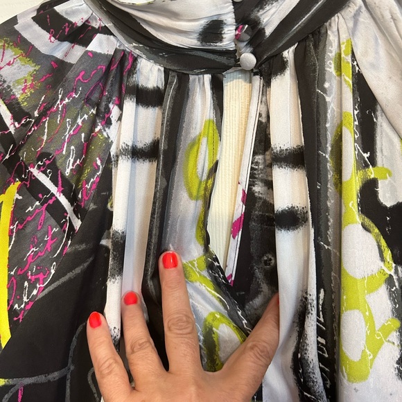 GABRIELLE UNION New York and Company Bubble Hem Dress - Picture 5 of 6